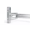 DIGITUS DIN rail holder, 4U, 178x483x223 mm, galvanized incl. din rail, variable depth and height