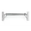 DIGITUS DIN rail holder, 4U, 178x483x223 mm, galvanized incl. din rail, variable depth and height