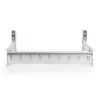 DIGITUS DIN rail holder, 4U, 178x483x223 mm, galvanized incl. din rail, variable depth and height