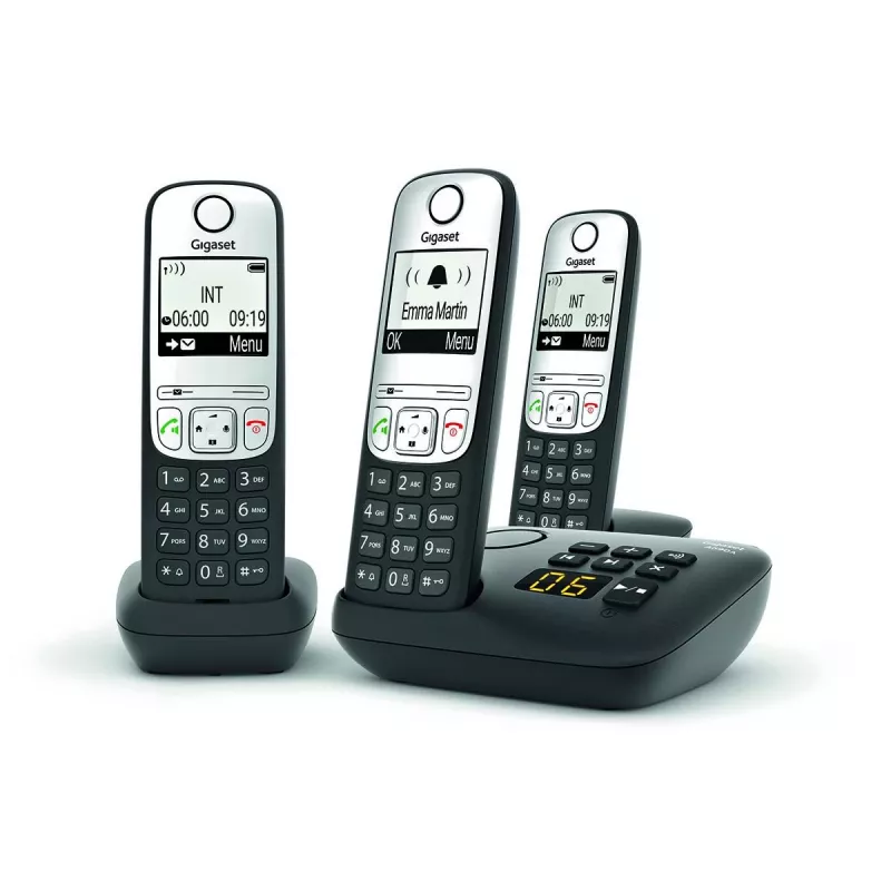 UNIFY GIGASET OPENSTAGE Cordless Phone A690 A Trio Black