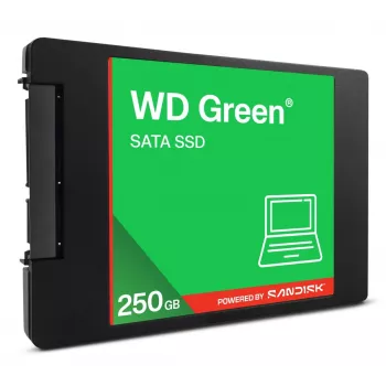 WESTERN DIGITAL SSD - WD Green - 250GB - SATA 6Gb/s - 2.5in/7mm cased