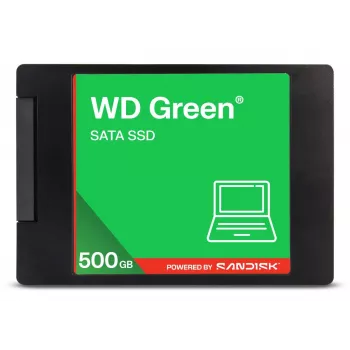 WESTERN DIGITAL SSD - WD Green - 500GB - SATA 6Gb/s - 2.5in/7mm cased