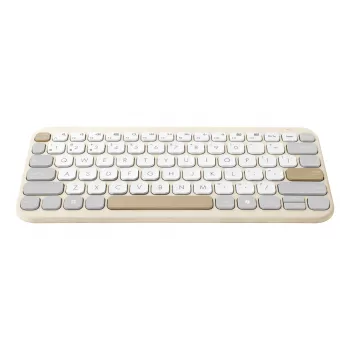 ASUS Marshmallow KW100 Keyboard Wireless Bluetooth QWERTZ Beige Grey White