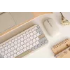 ASUS Marshmallow KW100 Keyboard Wireless Bluetooth QWERTZ Beige Grey White