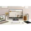 ASUS Marshmallow KW100 Keyboard Wireless Bluetooth QWERTZ Beige Grey White