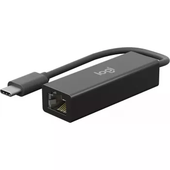 USB-C to Ethernet Adapter Logitech Logi 1000 Mbit/s Graphite