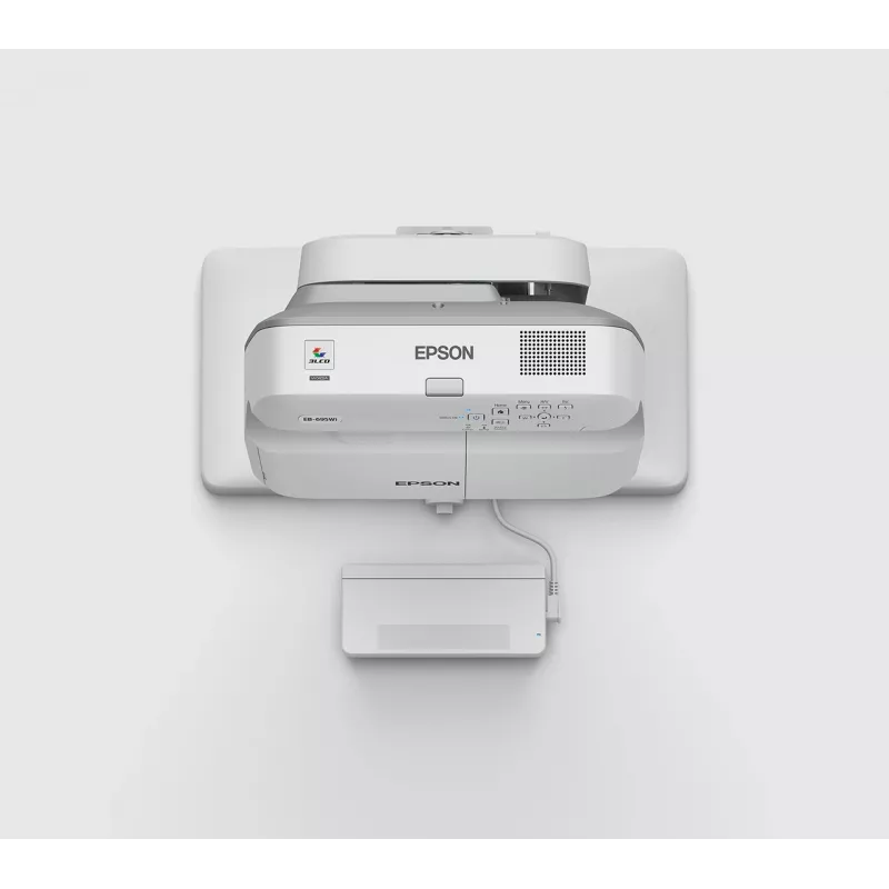 Epson EB-695Wi Ultra short throw projector 3500 ANSI lumens 3LCD WXGA (1280x800) White, Grey