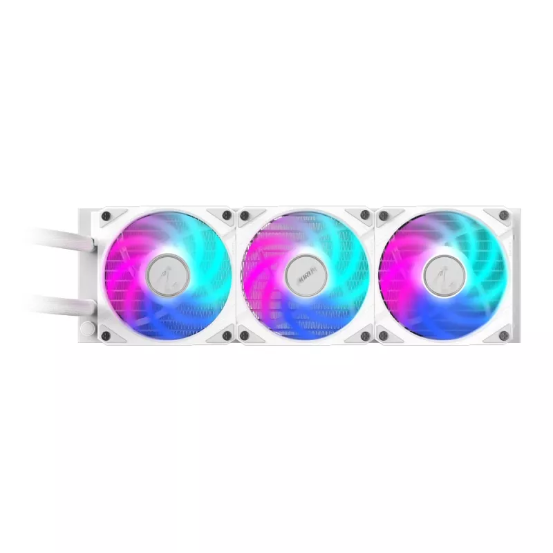 GIGABYTE AORUS WATERFORCE II 360 ICE AIO Liquid CPU Cooler - 3x120mm ARGB Fans, slide-in interlocking mechanism, DAISY-CHAIN, Intel LGA 1851 and AMD AM5 Compatible