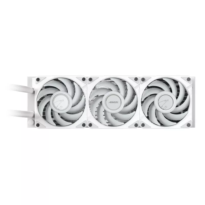 GIGABYTE AORUS WATERFORCE II 360 ICE AIO Liquid CPU Cooler - 3x120mm ARGB Fans, slide-in interlocking mechanism, DAISY-CHAIN, Intel LGA 1851 and AMD AM5 Compatible
