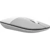 HP Z3700 Ceramic White Wireless Mouse, Ambidextrous, Optical, RF Wireless, 1200 DPI, Silver, White
