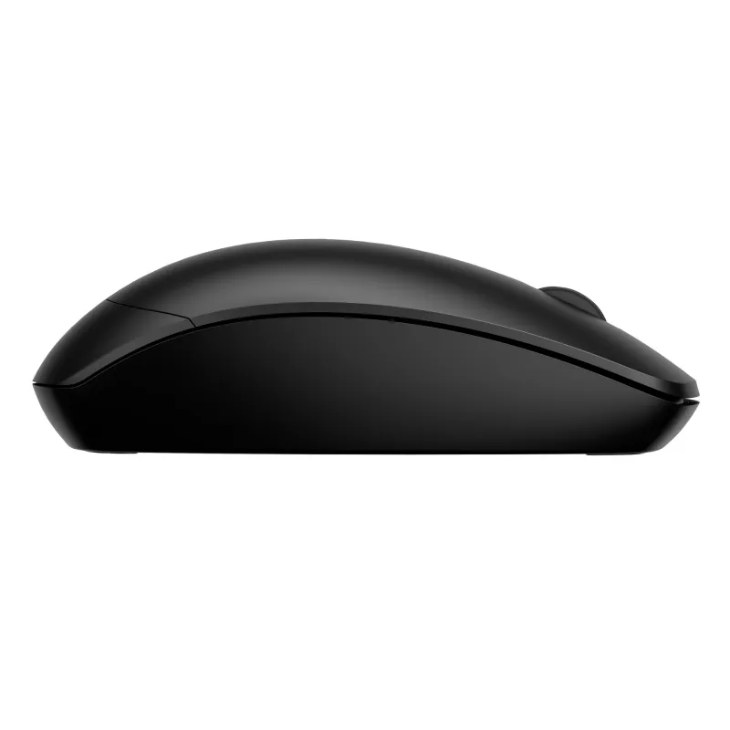 HP 230 Slim Wireless Mouse, Ambidextrous, Optical, RF Wireless, 1600 DPI, Black