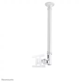 Neomounts FPMA-C100WHITE Monitor/TV mount ceiling 10-30 inch - h 79-129 cm