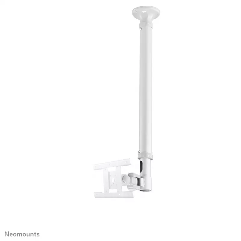 Neomounts FPMA-C100WHITE Monitor/TV mount ceiling 10-30 inch - h 79-129 cm