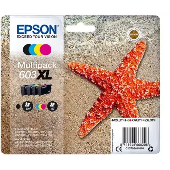 Epson C13T03A64020 ink cartridge 1 pc(s) Original High (XL) Yield Black, Cyan, Magenta, Yellow