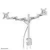 Neomounts FPMA-D935D Monitor arm 14-27 inch, Clamp, 6 kg, 35.6 cm (14 inch), 68.6 cm (27 inch), 100 x 100 mm, Silver