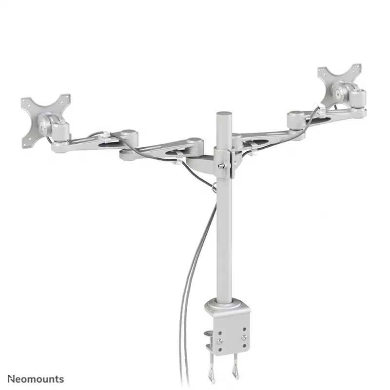 Neomounts FPMA-D935D Monitor arm 14-27 inch, Clamp, 6 kg, 35.6 cm (14 inch), 68.6 cm (27 inch), 100 x 100 mm, Silver