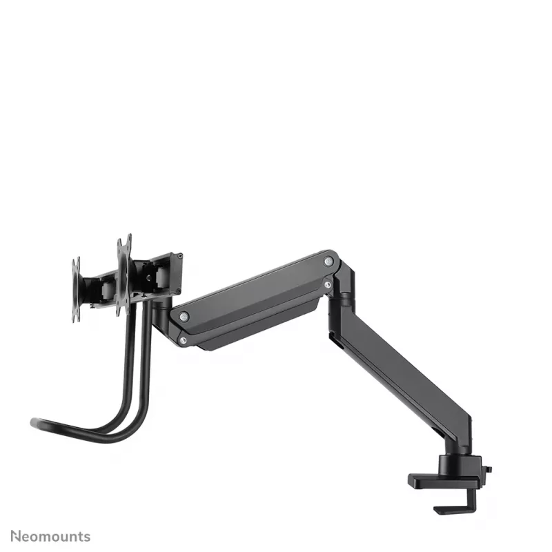 Neomounts NM-D775DXBLACK Monitor arm 10-32 inch - gas spring - Topfix - 180°-stop