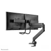 Neomounts NM-D775DXBLACK Monitor arm 10-32 inch - gas spring - Topfix - 180°-stop