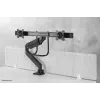 Neomounts NM-D775DXBLACK Monitor arm 10-32 inch - gas spring - Topfix - 180°-stop