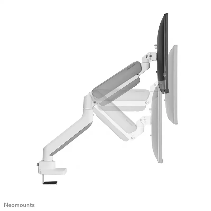 Neomounts DS70-450WH1 Monitor arm 17-42 inch - gas spring - Topfix - 180°-stop