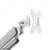 Neomounts DS70-450WH1 Monitor arm 17-42 inch - gas spring - Topfix - 180°-stop