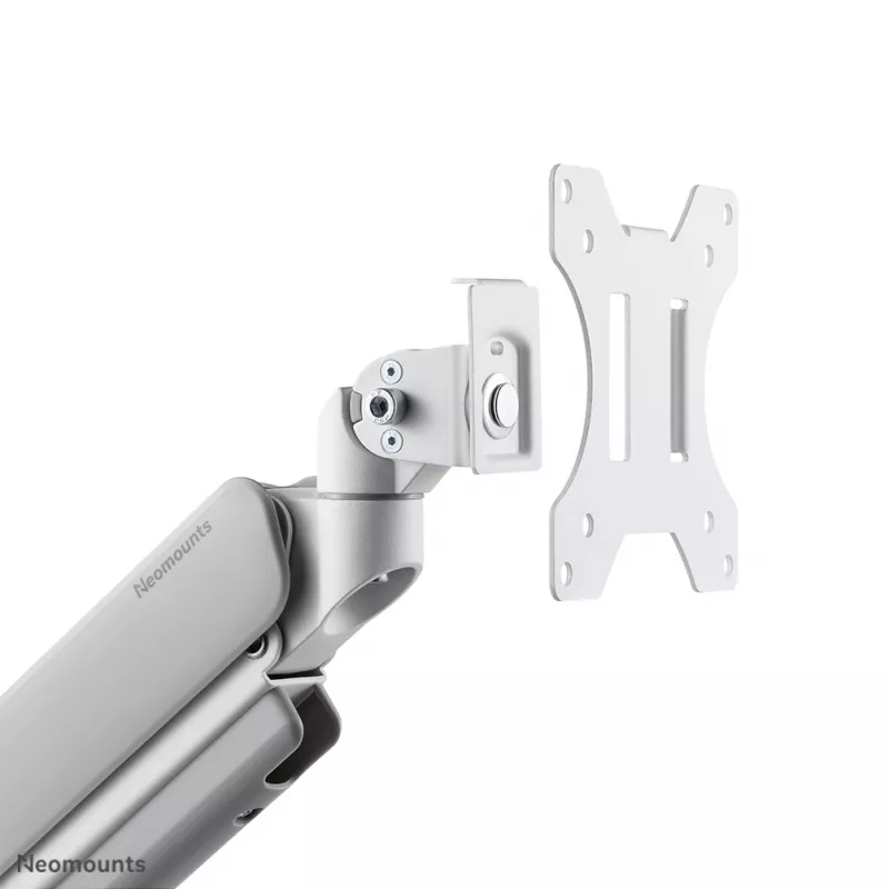 Neomounts DS70-450WH1 Monitor arm 17-42 inch - gas spring - Topfix - 180°-stop