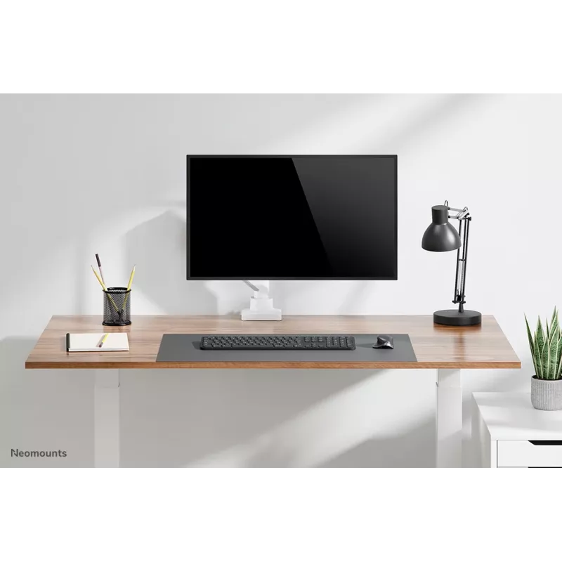 Neomounts DS70-450WH1 Monitor arm 17-42 inch - gas spring - Topfix - 180°-stop