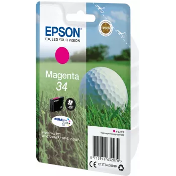 Cartridge Epson 34 Magenta 300 pages C13T34634010
