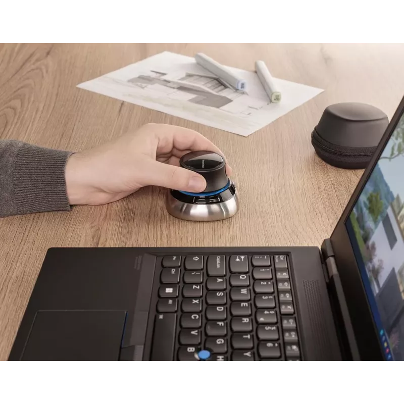 mouse 3Dconnexion SpaceMouse Office RF Wireless + Bluetooth + USB Type-A