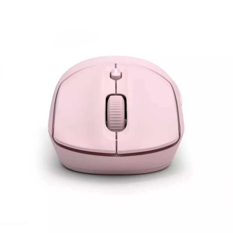 HP 400 Quiet Pink Wireless Mouse, Ambidextrous, RF Wireless + Bluetooth, 6000 DPI, Pink