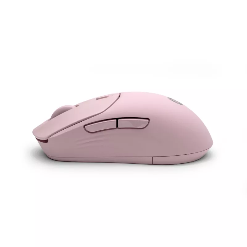 HP 400 Quiet Pink Wireless Mouse, Ambidextrous, RF Wireless + Bluetooth, 6000 DPI, Pink