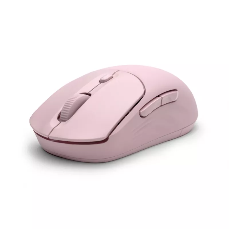 HP 400 Quiet Pink Wireless Mouse, Ambidextrous, RF Wireless + Bluetooth, 6000 DPI, Pink