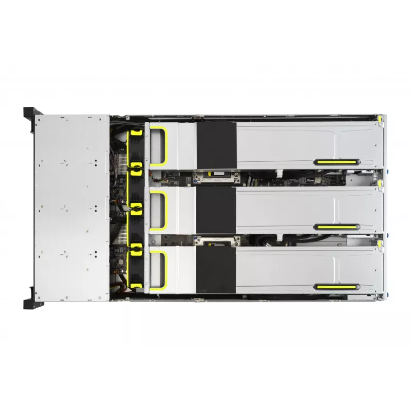 ASUS RS720A-E11-RS24U 2U Rack Barebone Server, Silver