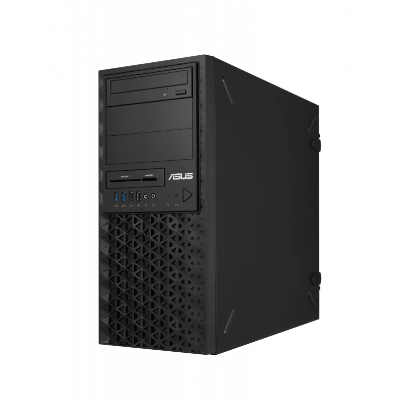 Tower computer case ASUS TS100-E11-PI4 Black with Intel C256 chipset, LGA1200 support, 300W PSU