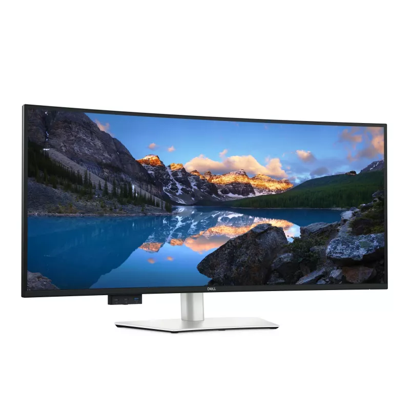 DELL UltraSharp U4025QW computer monitor 101.6 cm (40 inch) 5120 x 2160 pixels 5K Ultra HD LCD Silver