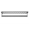 DIGITUS Modular Patch Panel, shielded 24-port, blank, 1U, rack mount, staggered, color black RAL 9005