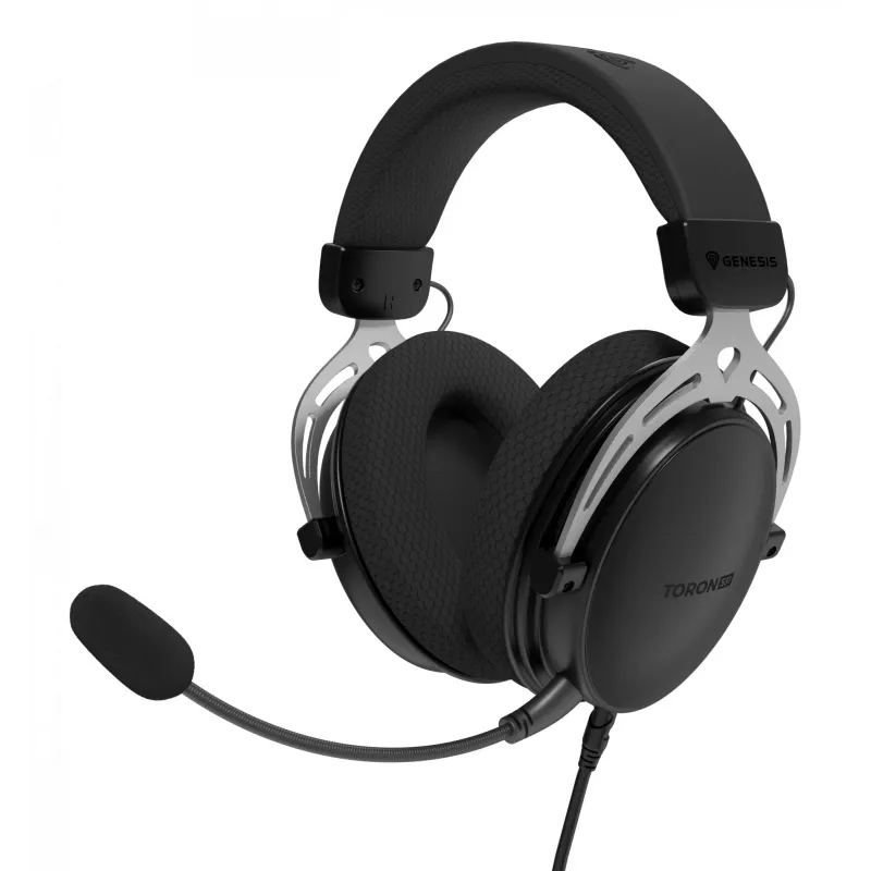 Wired binaural gaming headset Genesis Toron 531 — circumaural, 32 Ω, 20–20000 Hz, 1 m cable