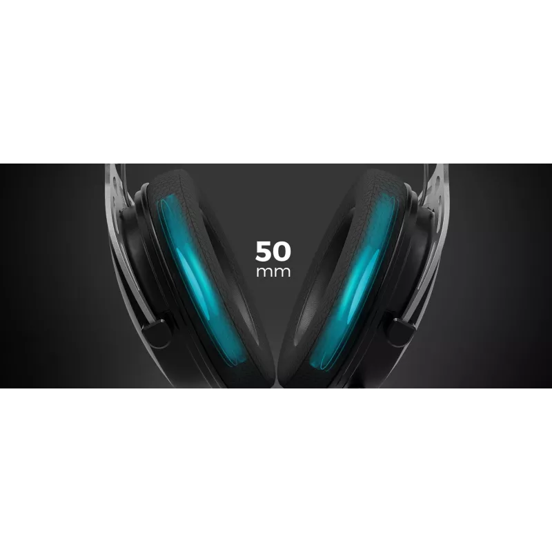 Wired binaural gaming headset Genesis Toron 531 — circumaural, 32 Ω, 20–20000 Hz, 1 m cable