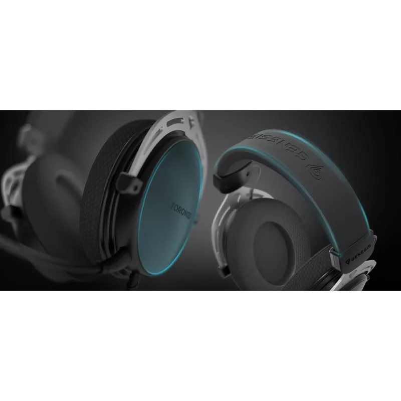 Wired binaural gaming headset Genesis Toron 531 — circumaural, 32 Ω, 20–20000 Hz, 1 m cable