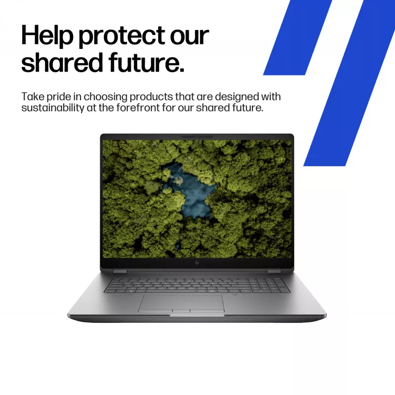HP ZBook Fury G1i Intel Core Ultra 7 45.7 cm (18 inch) WQXGA 32 GB DDR5-SDRAM Wi-Fi 7 (802.11be) Windows 11 Pro AI Workstation, AI PC