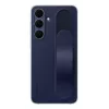 Standing Grip Case Samsung for Galaxy S25 FE — Cover, navy, for 17 cm (6.7 inch) screen, desktop stand
