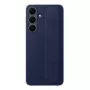 Standing Grip Case Samsung for Galaxy S25 FE — Cover, navy, for 17 cm (6.7 inch) screen, desktop stand