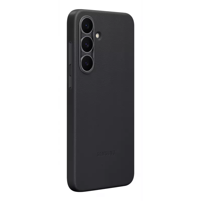 Samsung Kindsuit Faux Leather Case for Galaxy S25 FE, Cover, Samsung, Galaxy S25 FE, 17 cm (6.7 inch), Black