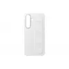 Standing Grip Case Samsung for Galaxy S25 FE — White, desktop stand