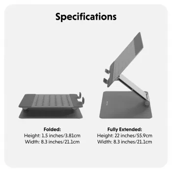 TARGUS Hyperspace Flex Laptop Stand - Grey