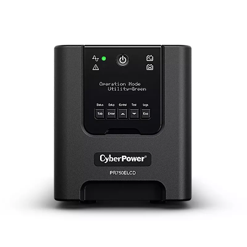 CyberPower PR750ELCD uninterruptible power supply (UPS) Line-Interactive 0.75 kVA 675 W 6 AC outlet(s)
