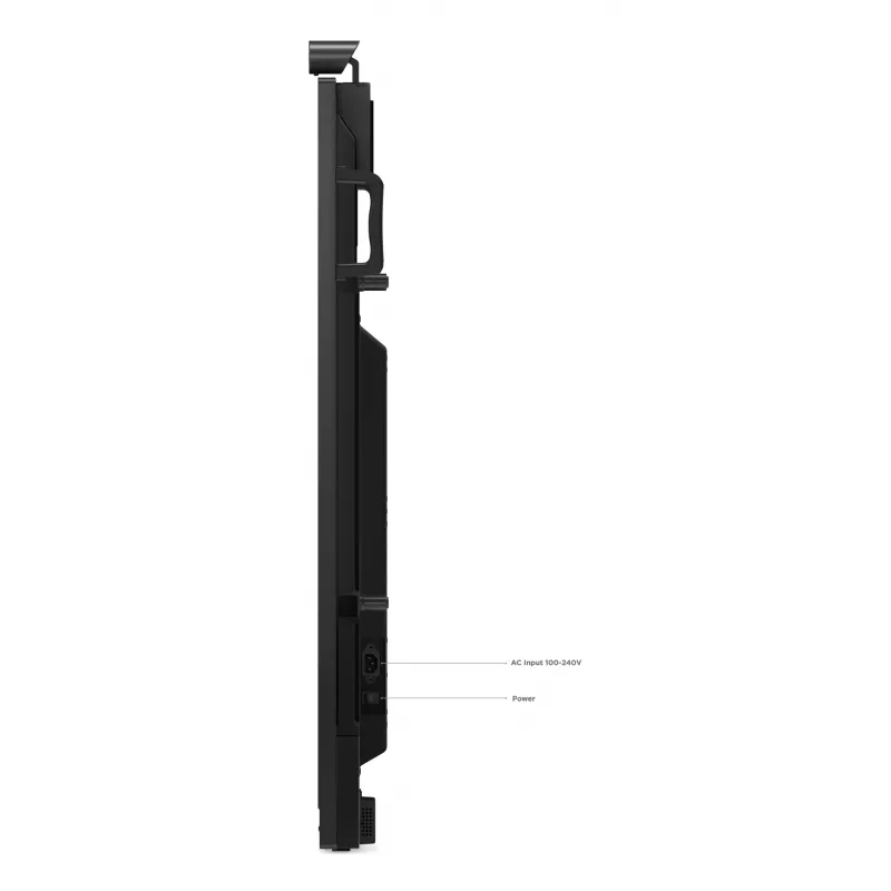 Lenovo ThinkVision T65 computer monitor 165.1 cm (65 inch) 3840 x 2160 pixels 4K Ultra HD LED Touchscreen Black