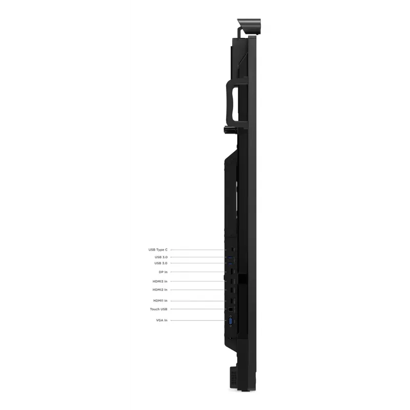 Lenovo ThinkVision T65 computer monitor 165.1 cm (65 inch) 3840 x 2160 pixels 4K Ultra HD LED Touchscreen Black