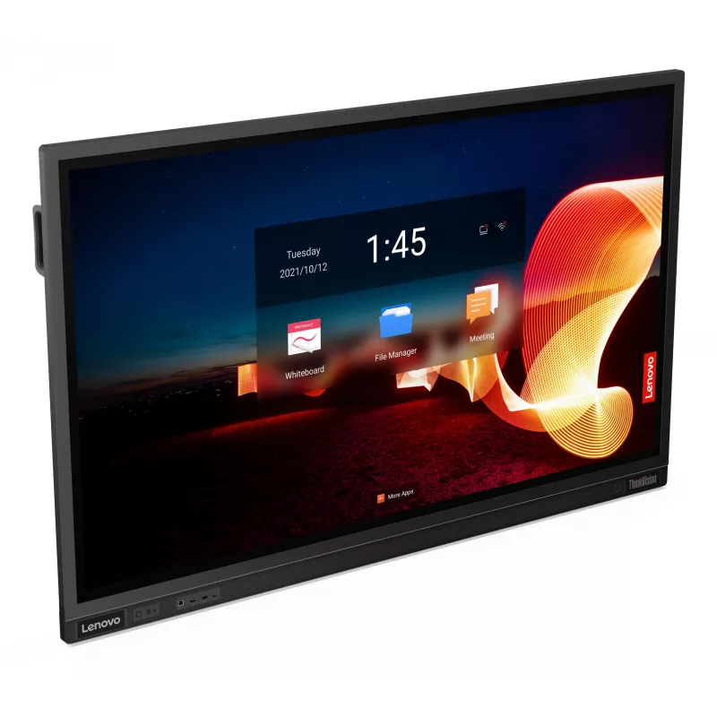 Lenovo ThinkVision T65 computer monitor 165.1 cm (65 inch) 3840 x 2160 pixels 4K Ultra HD LED Touchscreen Black