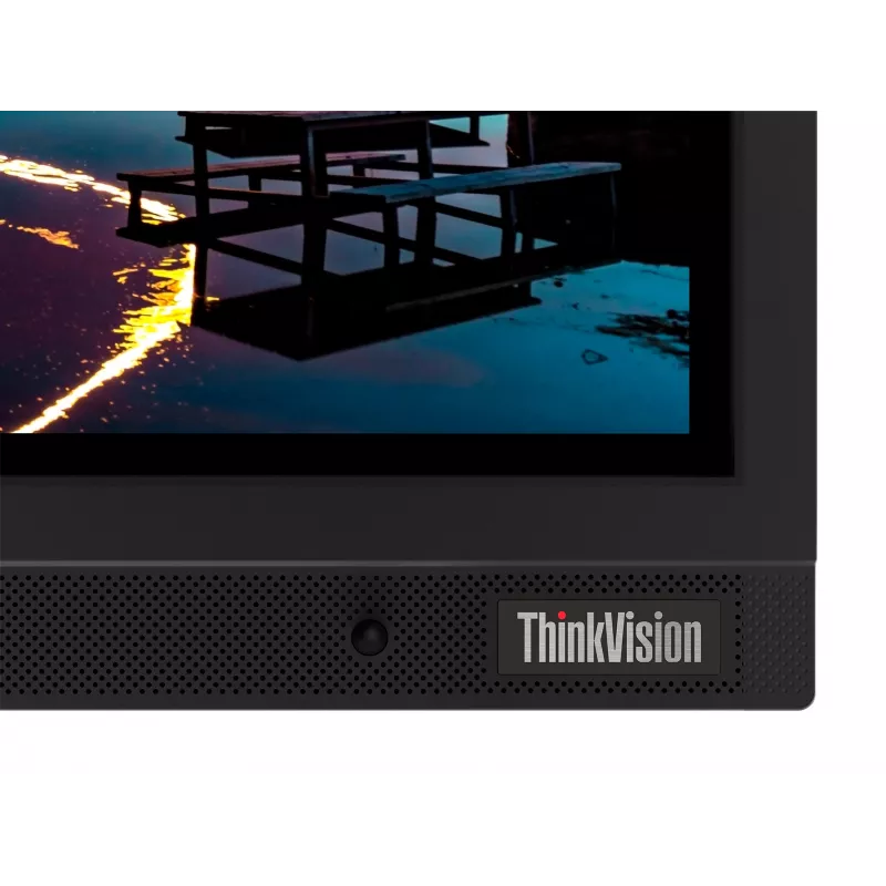 Lenovo ThinkVision T86 computer monitor 2.18 m (86 inch) 3840 x 2160 pixels 4K Ultra HD LED Touchscreen Black